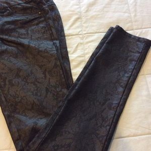 Black legging jeans